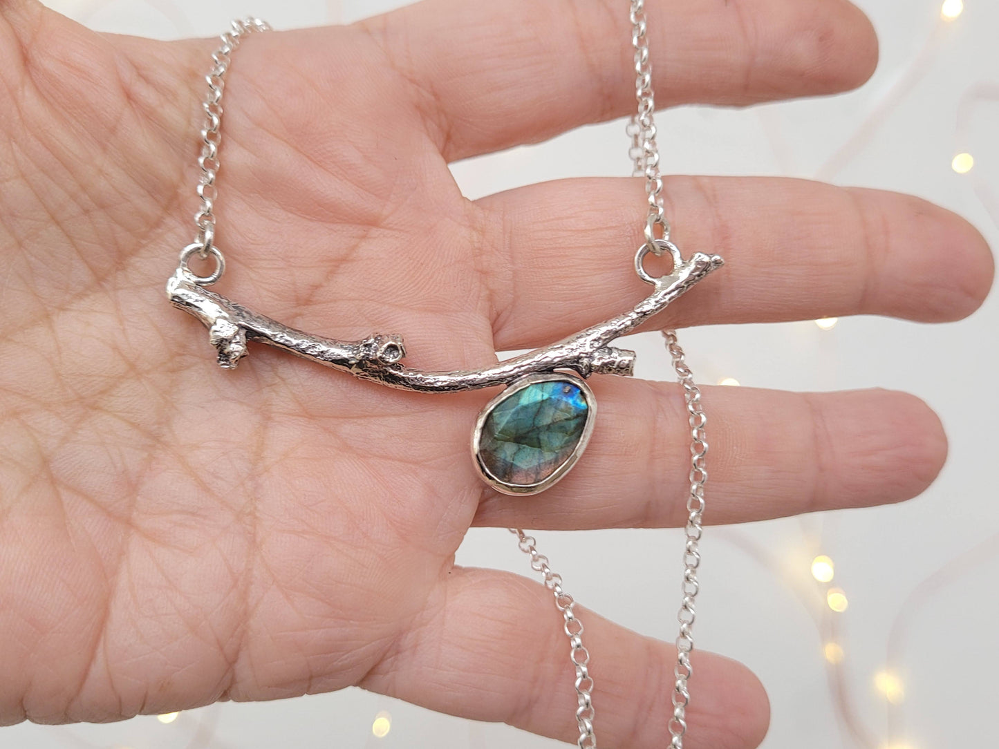 Featuring stunning labradorite stones set in Sterling Silver
