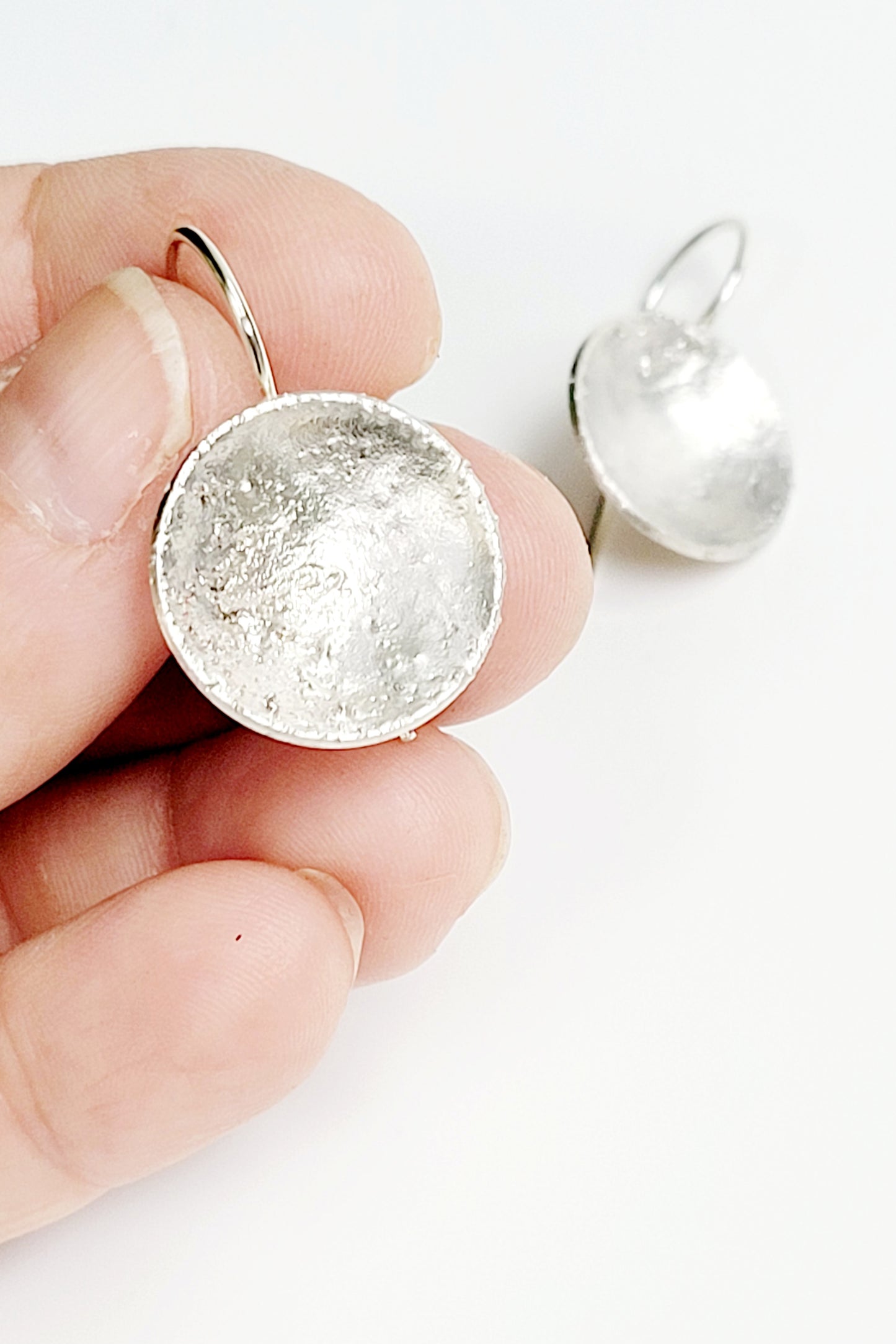 Earrings for the "Full Moon" Collection "M"