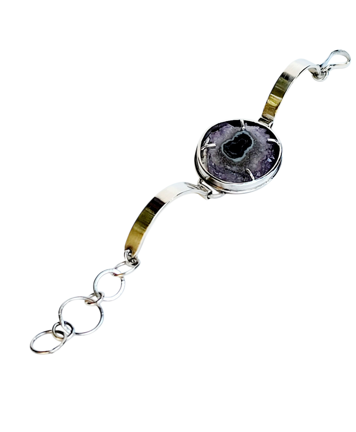 Amethyst Geode Bracelet