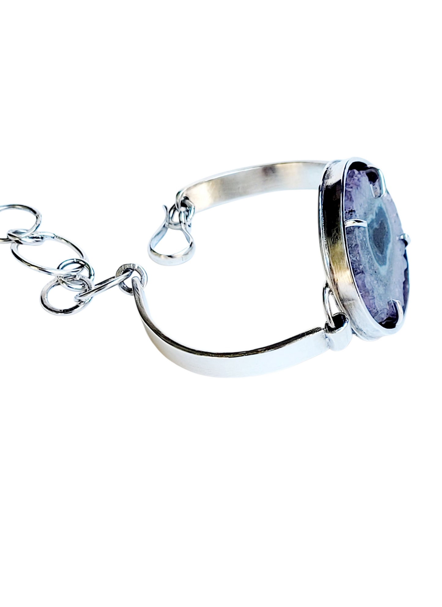 Amethyst Geode Bracelet