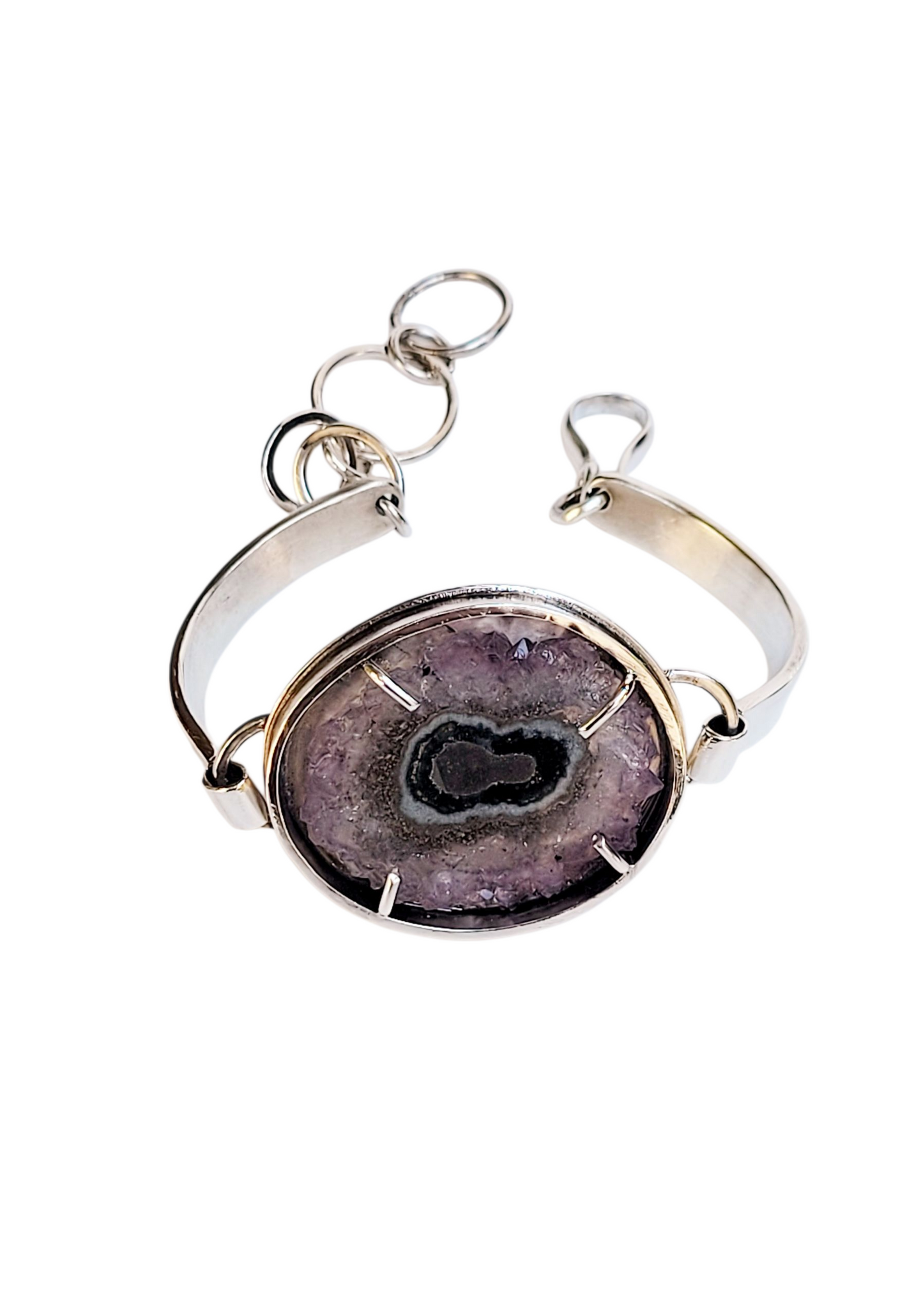 Amethyst Geode Bracelet