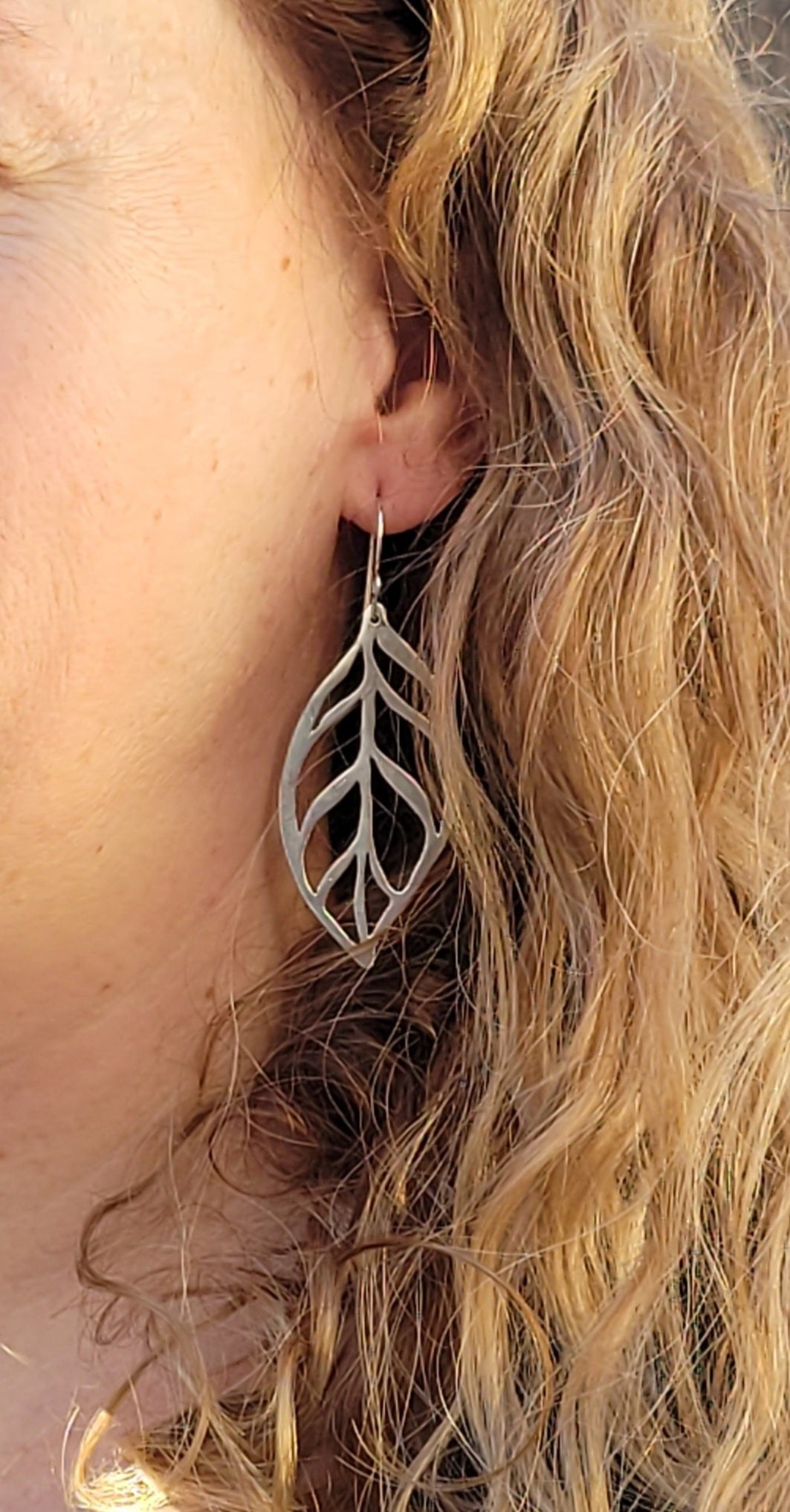 "Nature" Leaf Earrings