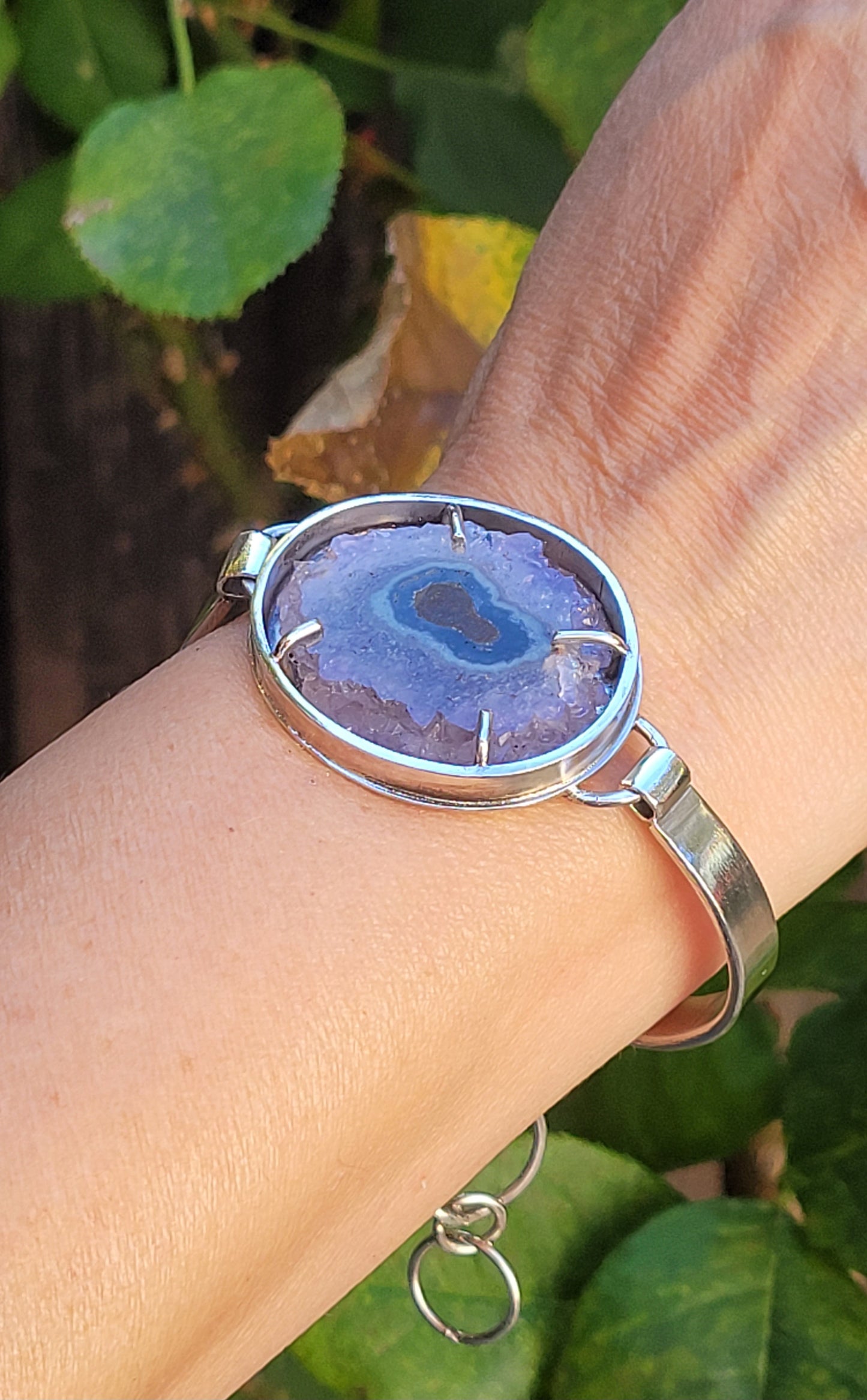 Amethyst Geode Bracelet