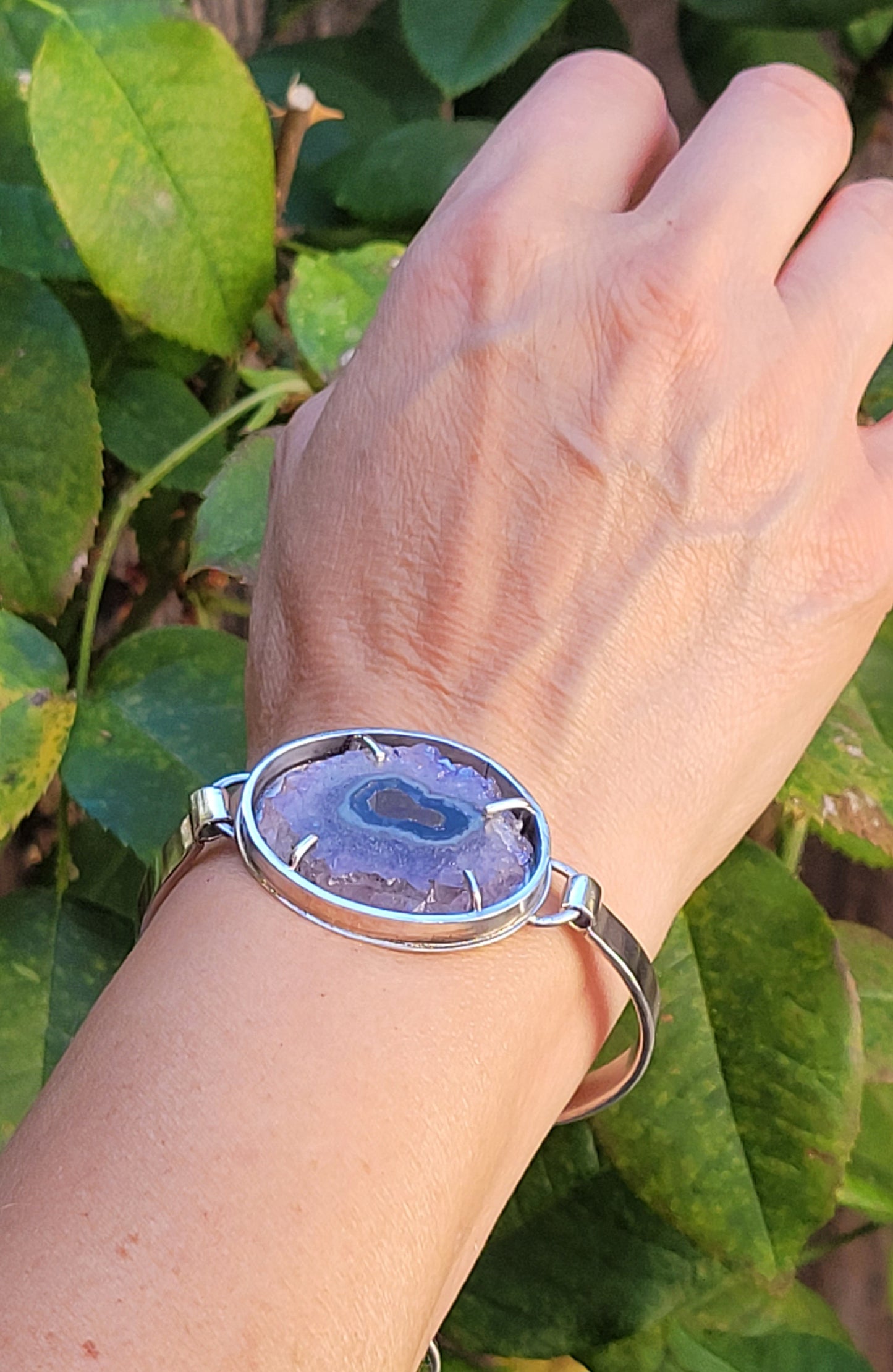 Amethyst Geode Bracelet