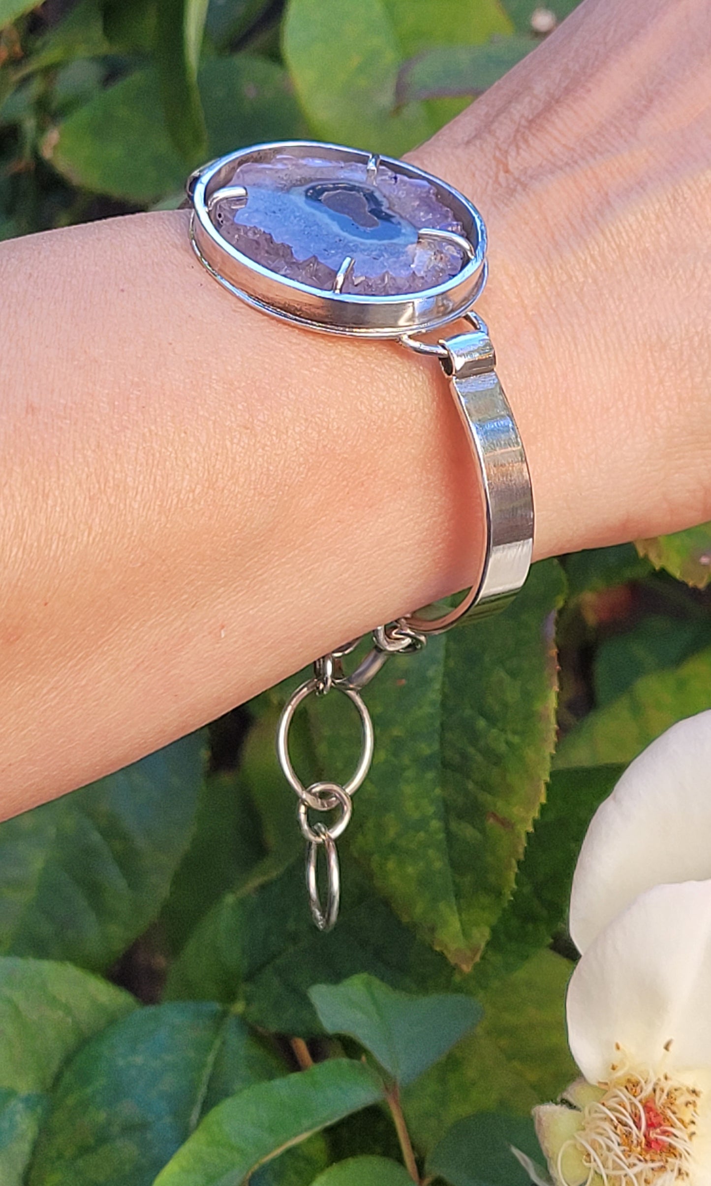 Amethyst Geode Bracelet