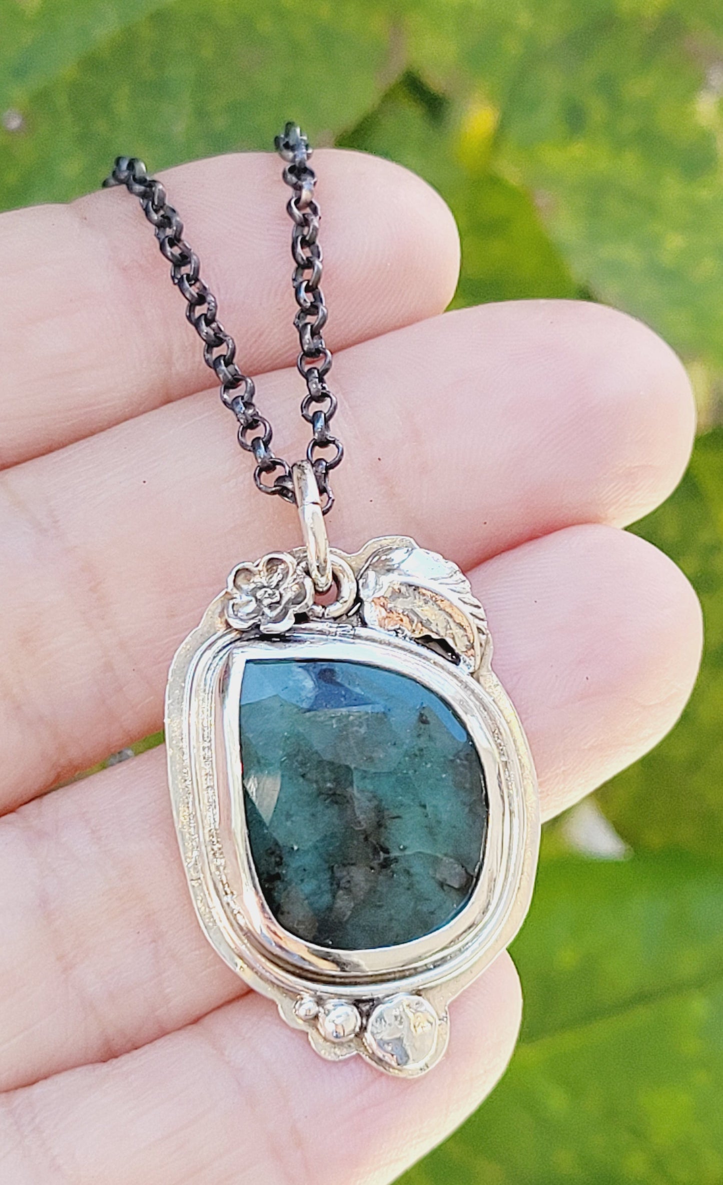 Emerald Pendant from the Frida Collection.