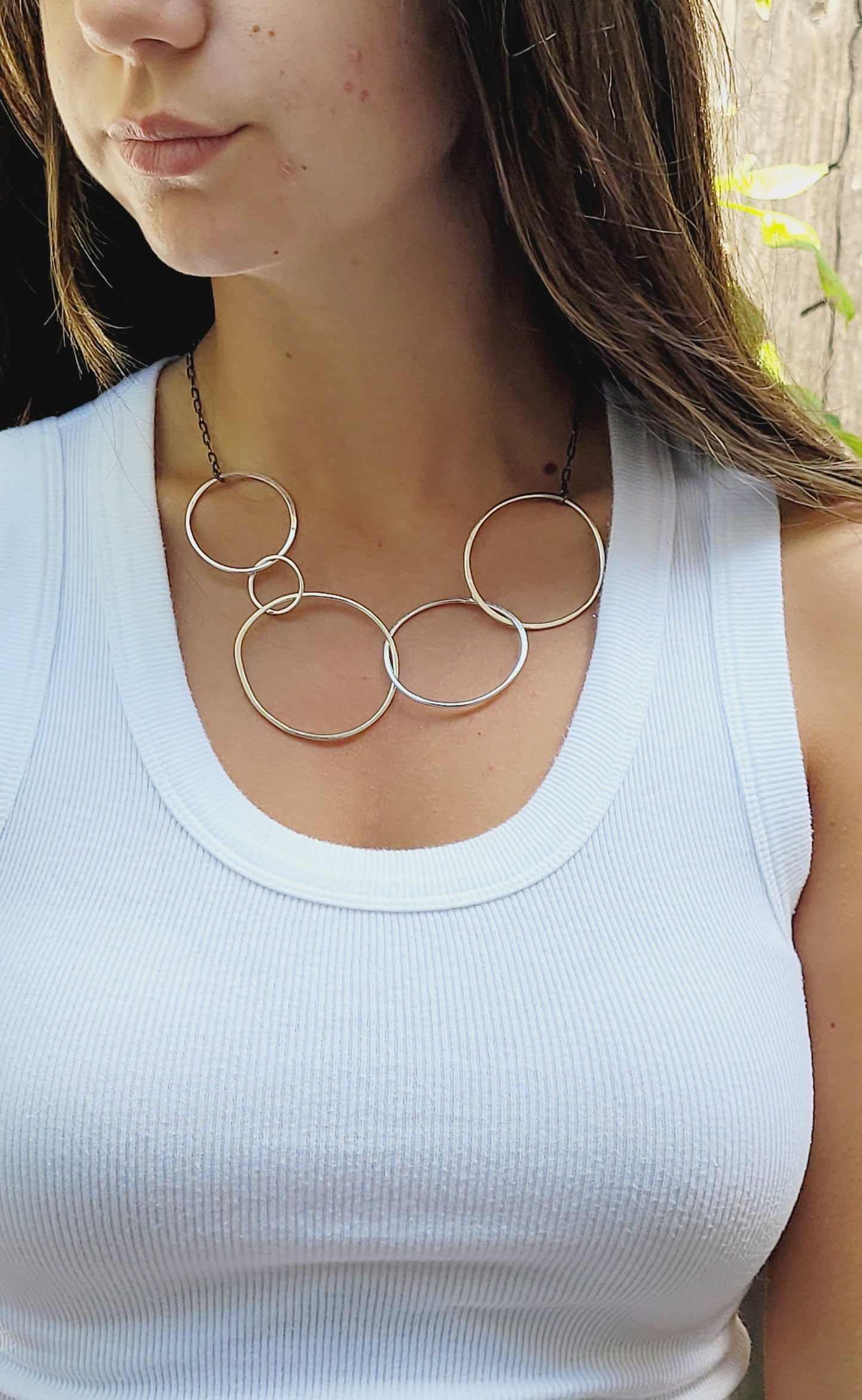 Ring necklace from the "Buenos Aires" Collection