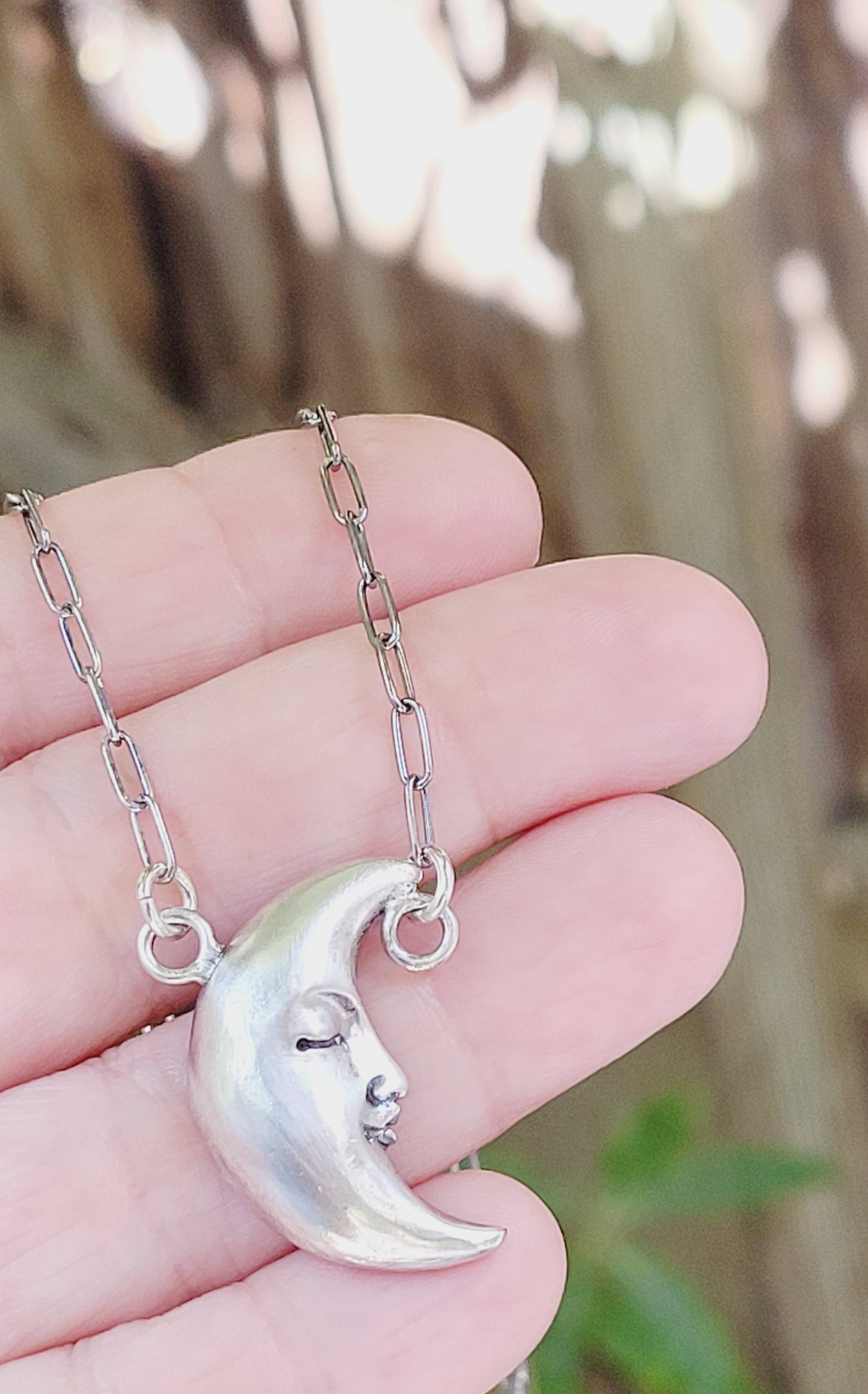 Half-moon pendant from Mamakilla Collection