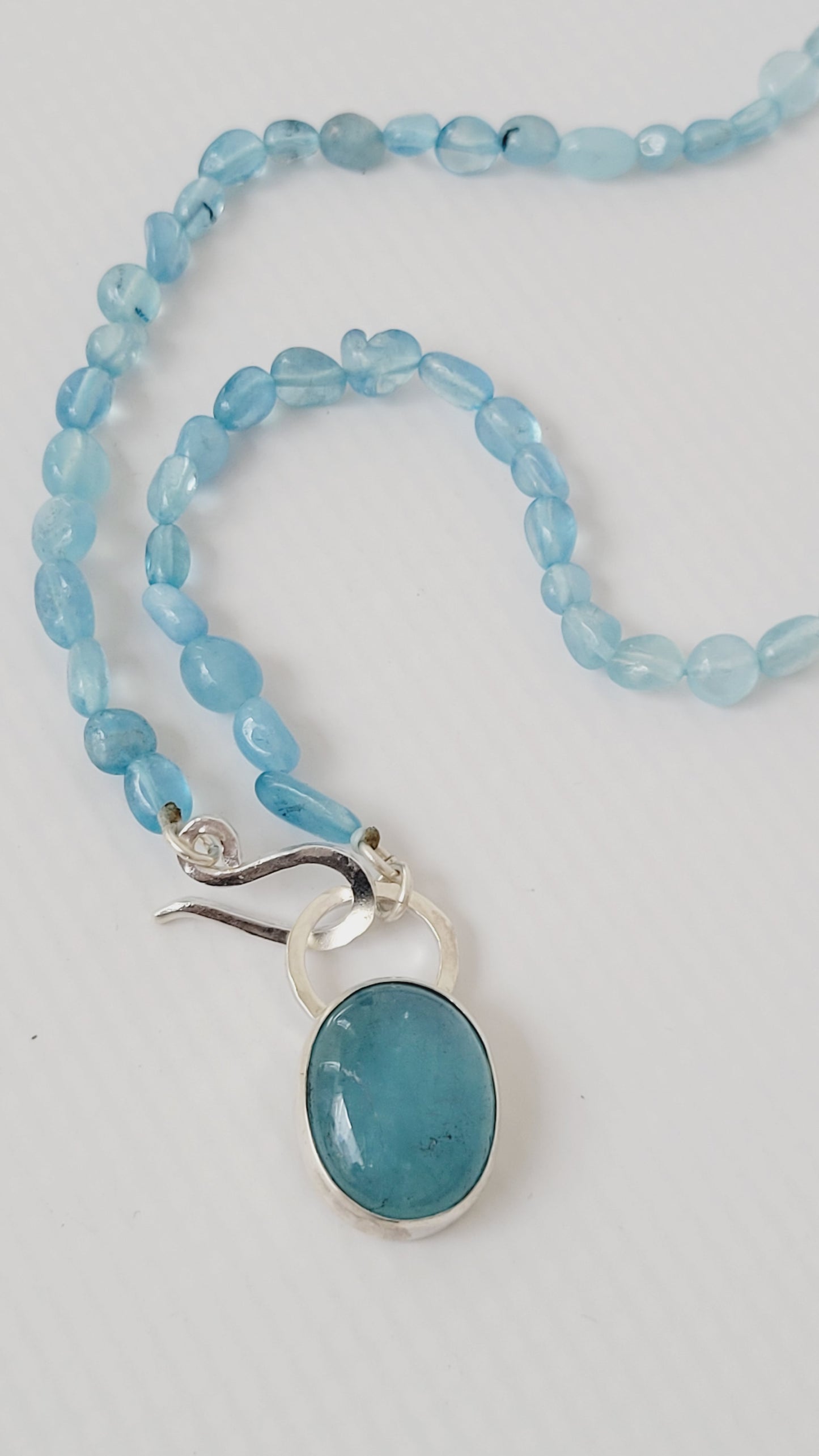 Super Natural Aquamarine Necklace