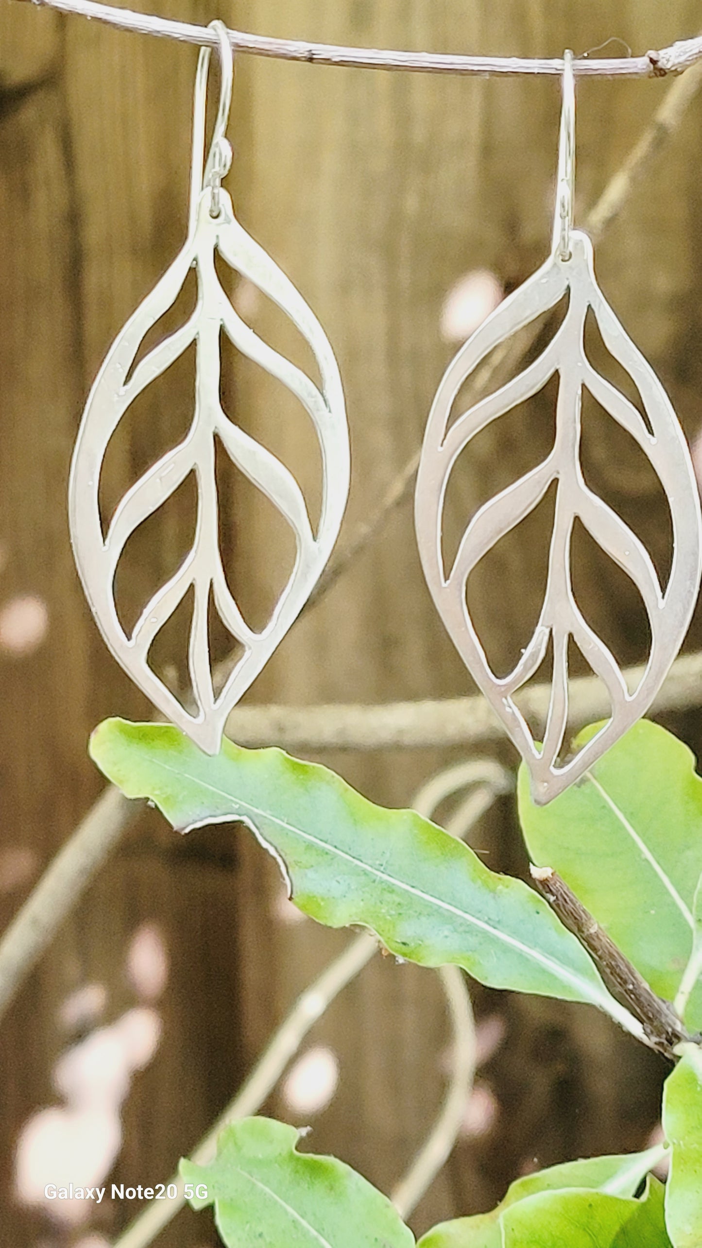 "Nature" Leaf Earrings