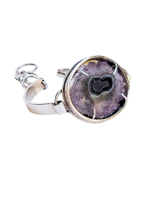 Amethyst Geode Bracelet