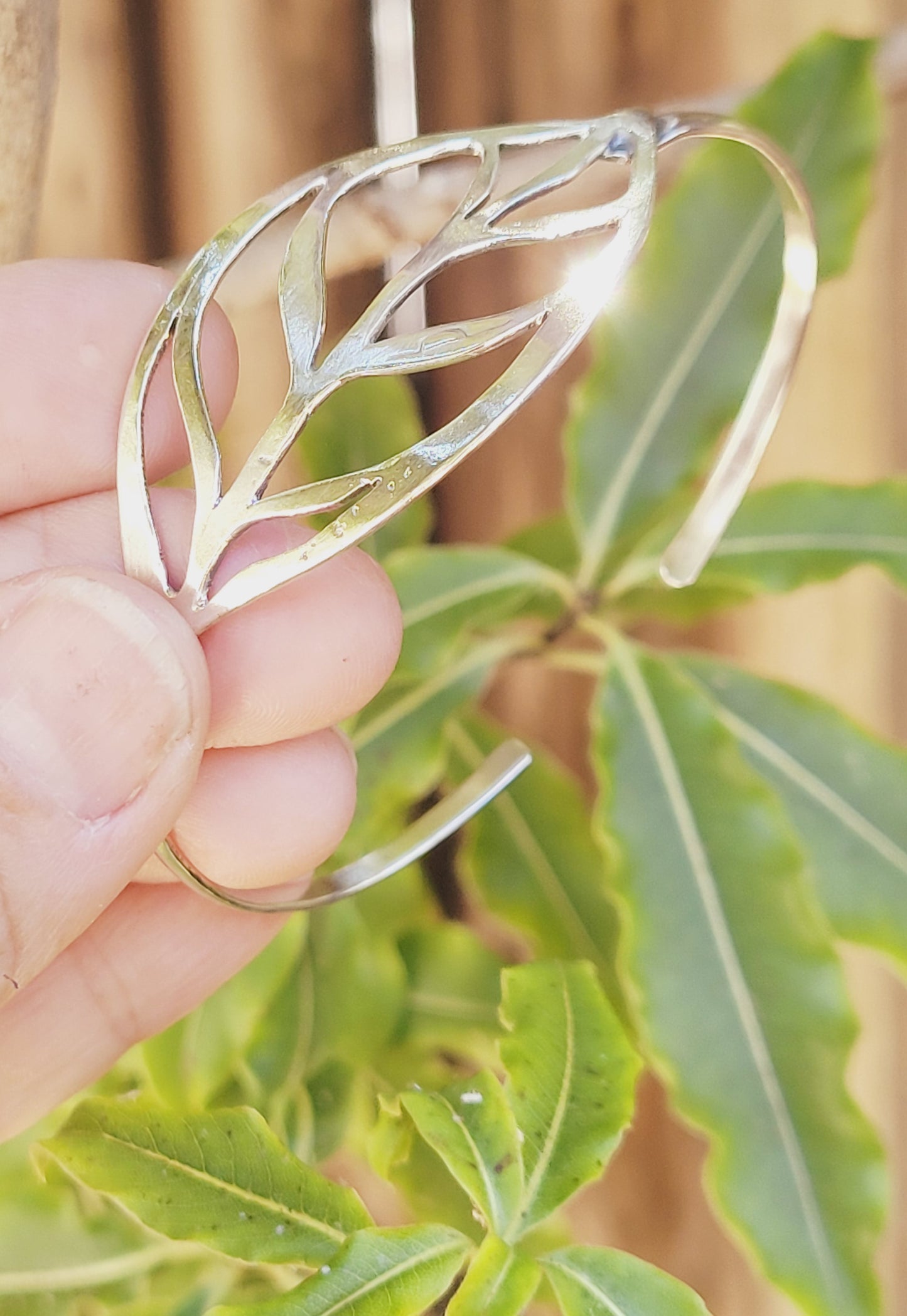 "Natura" Leaf Bracelet
