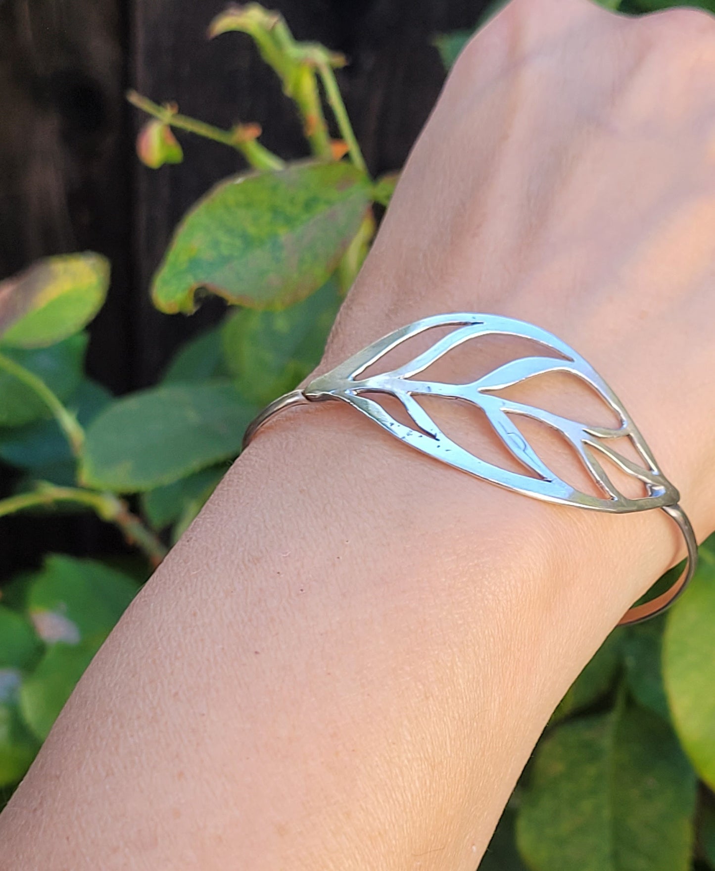 "Natura" Leaf Bracelet