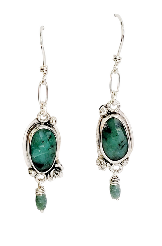 Emerald Earrings