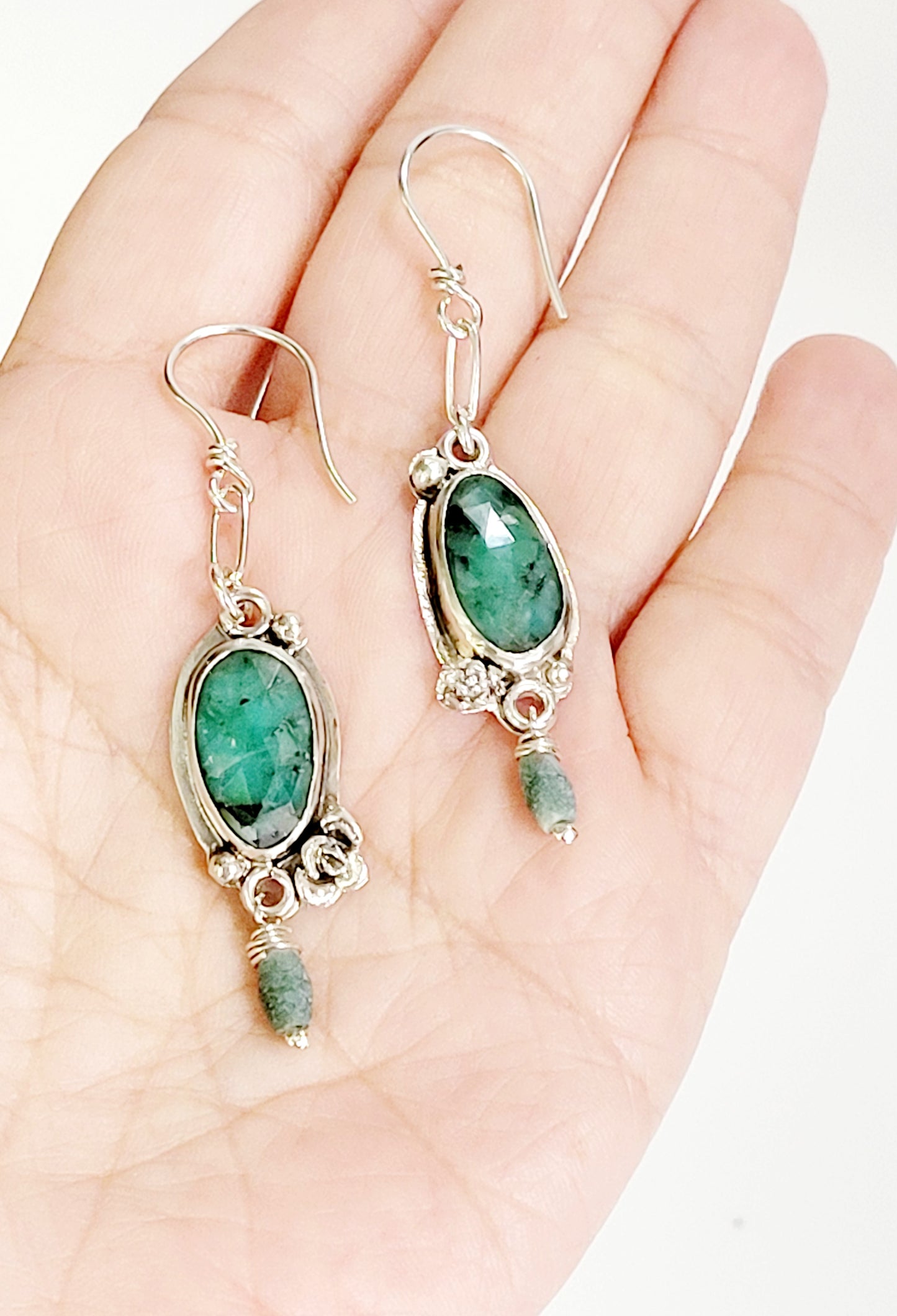 Emerald Earrings