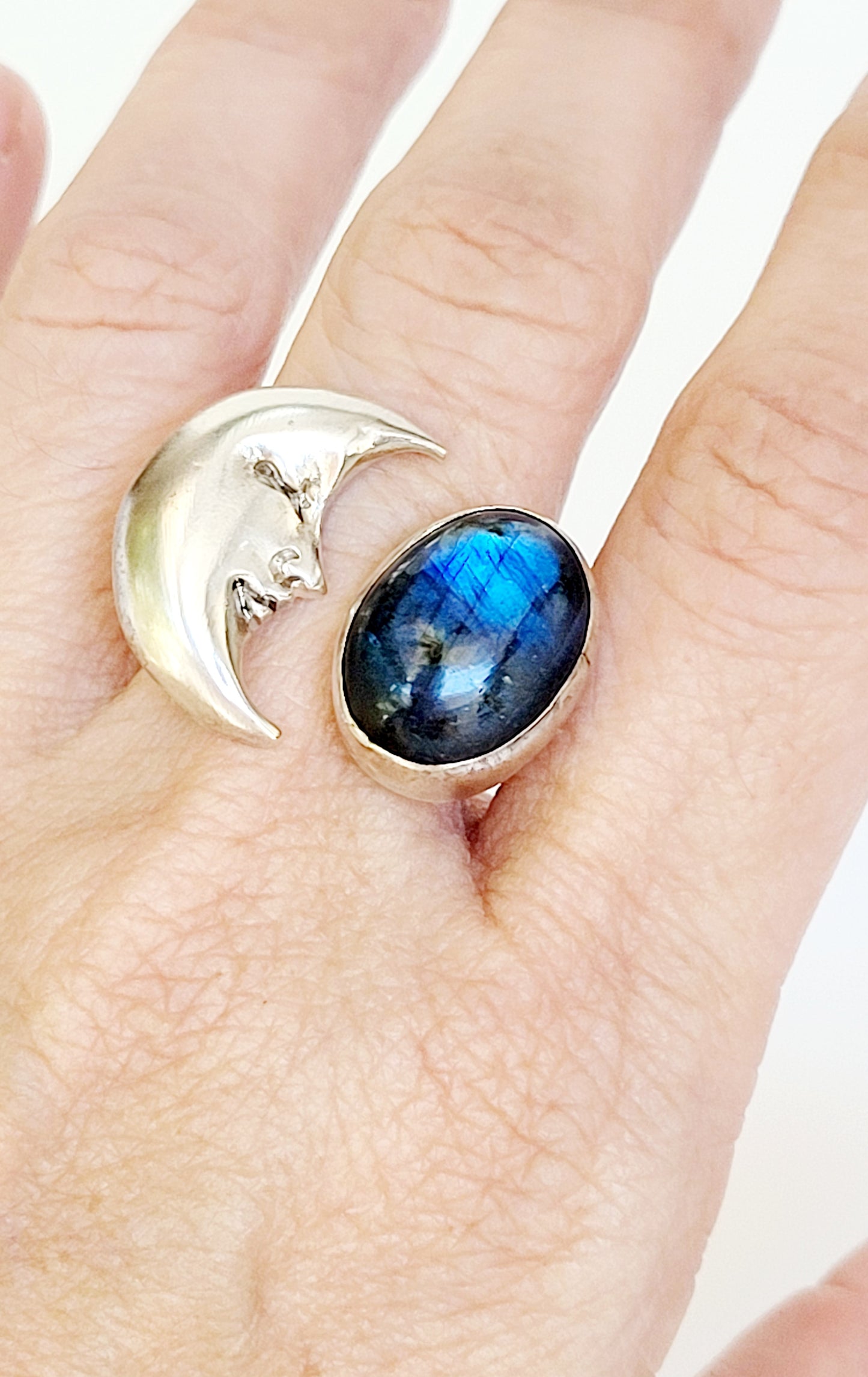 Mamaquilla and Moonstone Ring
