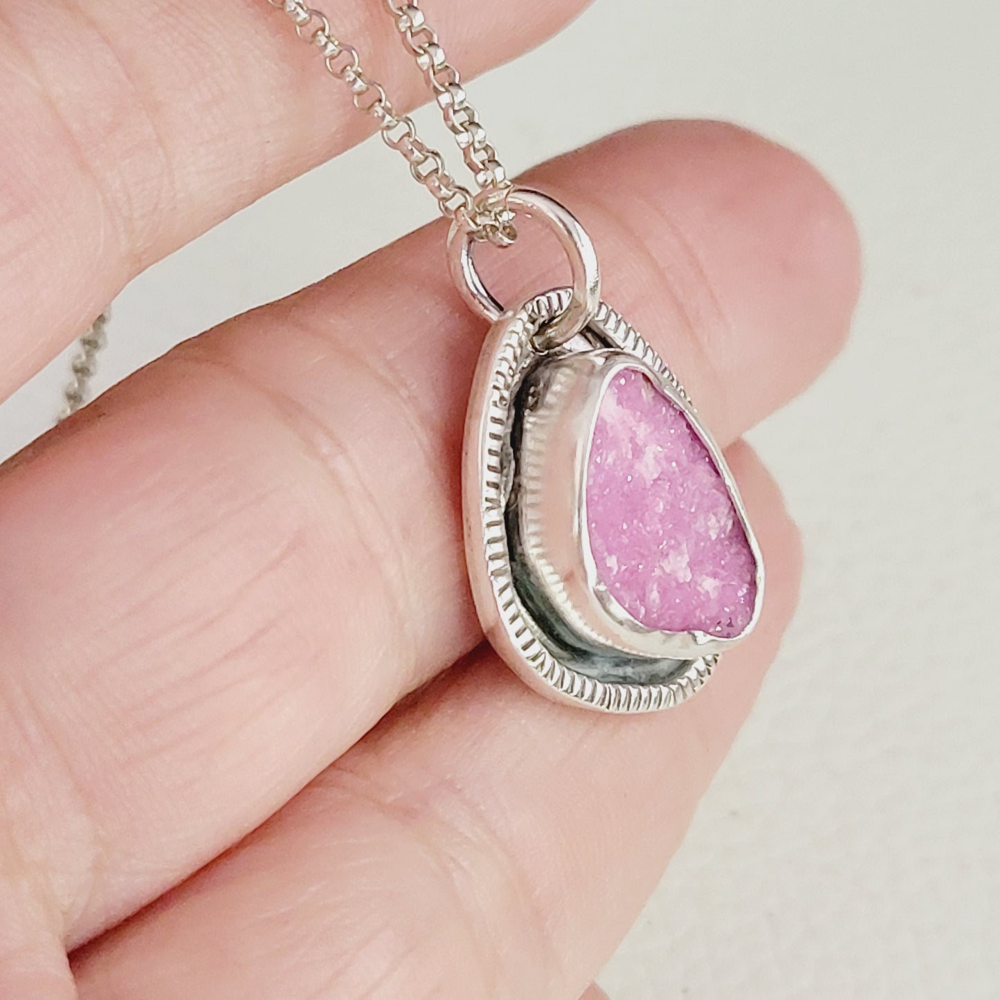 Pink Cobalt Soul Pendant