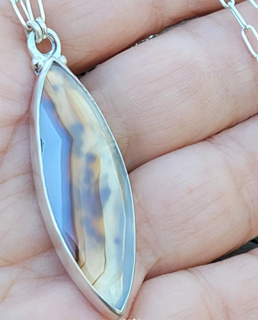 Sterling Silver and Agate