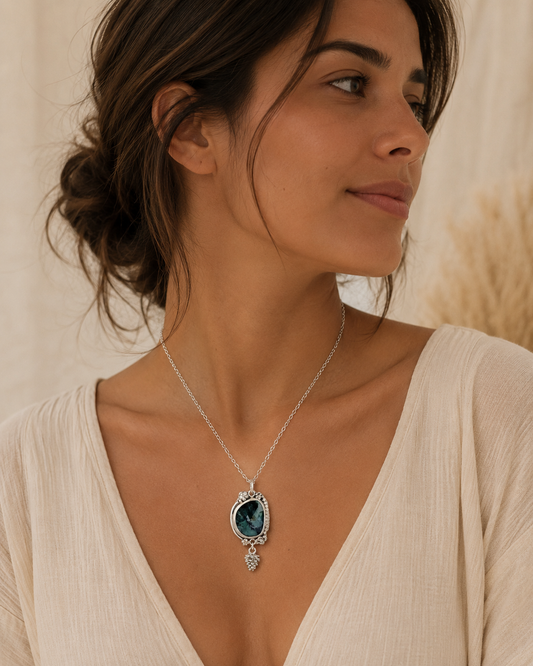 Emerald Pendant from the Frida Collection